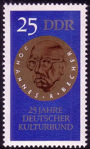 1593 Deutsche Kulturbund 25 Pf **