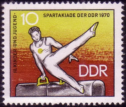 1594 Partakiade gymnastique pour enfants/jeunes 10 Pf