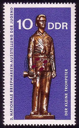 1613 Exposition des Timbres de la Jeunesse 10 Pf O