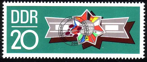 1616 Waffenbrüderschaft 20 Pf O gestempelt