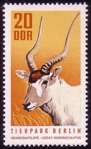 1619 Tierpark Berlin Mendenantilope 20 Pf **