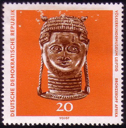 1633 Musée de la Culture Nationale de Femme Tête 20 Pf