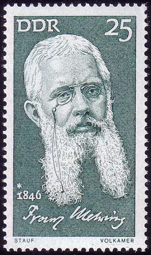 1648 Personnalités Franz Mehring 25 Pf **