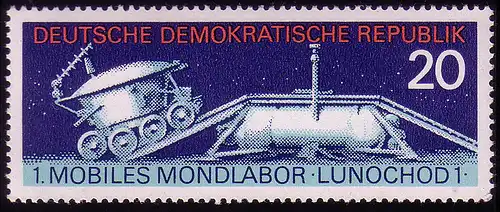 1659 Mondlabor Lunochod 1 20 Pf **