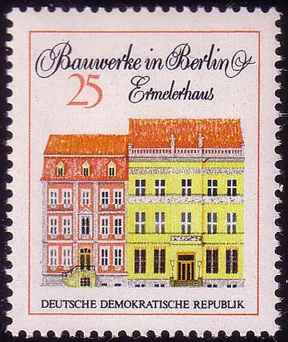 1664 Bâtiments Ermelerhaus 25 Pf **