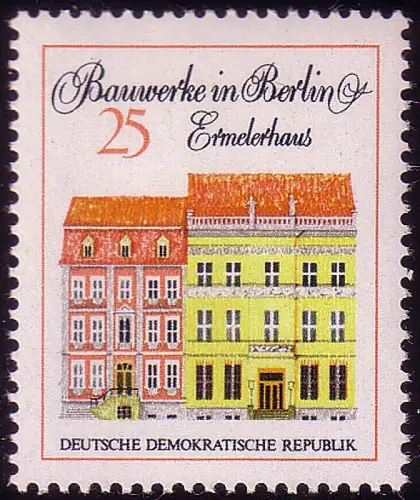 1664 Bâtiments Ermelerhaus 25 Pf **