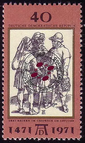 1673 Albrecht Dürer 40 Pf O gestempelt