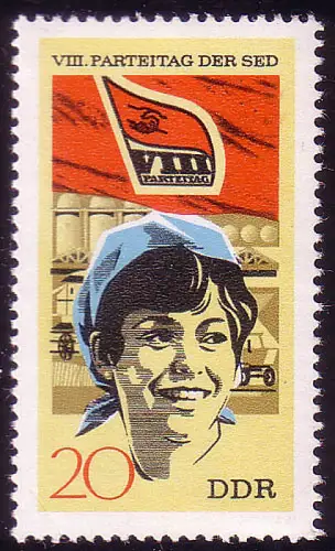 1677 Congrès du SED 20 Pf