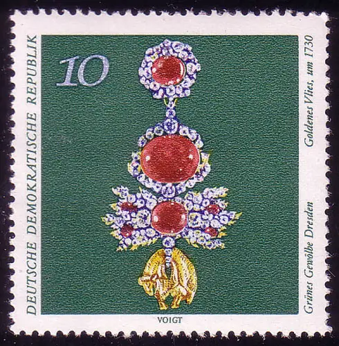 1683 Grünes Gewölbe Goldenes Vlies 10 Pf **