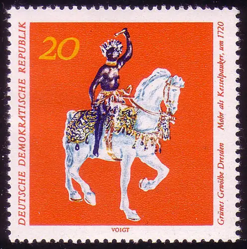 1685 Couche verte Château 20 Pf **