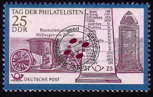 1704 Tag der Philatelisten 25 Pf O