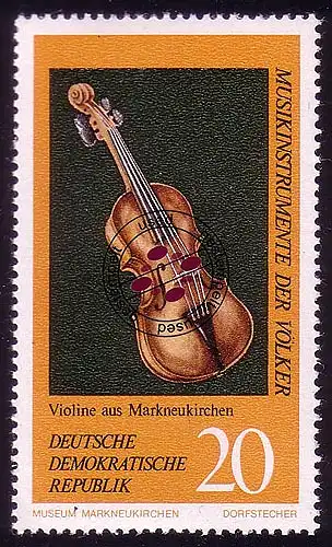 1710 Instruments de musique Violon 20 Pf O