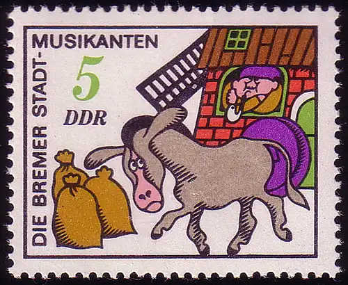 1717 Bremer Stadtmusikanten 5 Pf **