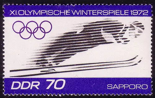 1730 Olympiade Sapporo Skispringen 70 Pf **