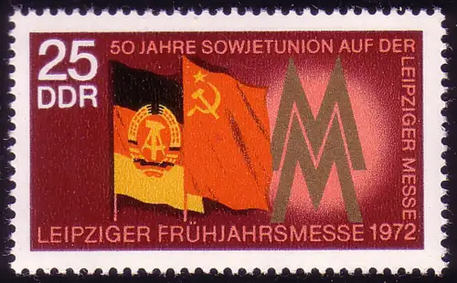 1744 Leipziger Frühjahrsmesse 25 Pf **