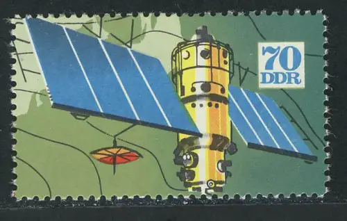 1747 Meteorologen-Versammlung 70 Pf  ex Block 36 **