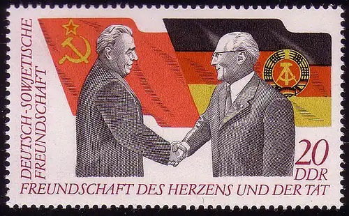 1760 Deutsch-Sowjetische-Freundschaft 20 Pf **