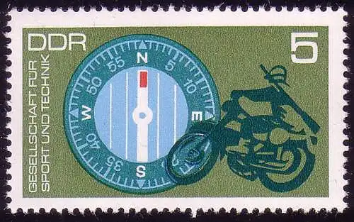 1773 Sport und Technik Marschkompass 5 Pf **