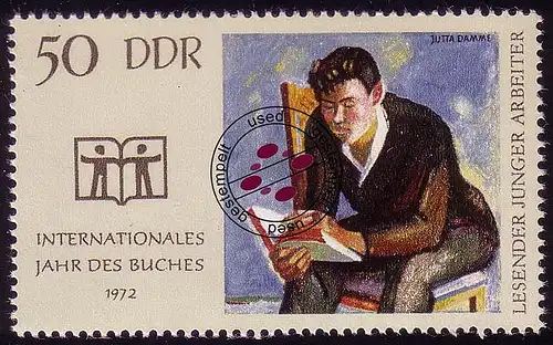 1781 Jahr des Buches 50 Pf O gestempelt