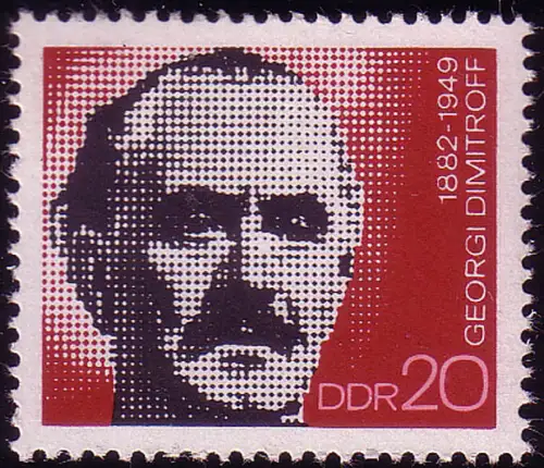 1784 Georgi Dimitrow 20 Pf **