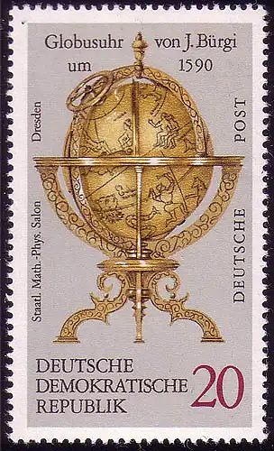 1795 Erd- und Himmelsgloben 20 Pf **