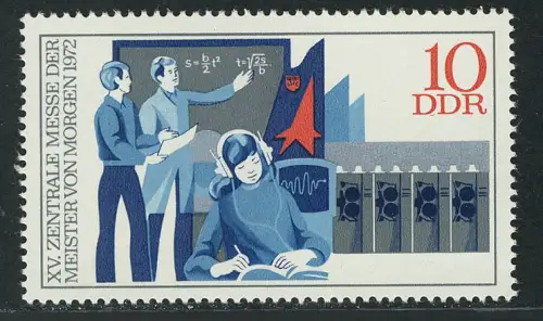 1799 Messe Meister von Morgen 10 Pf ** postfrisch