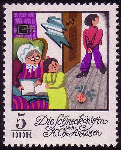 1801 Märchen Die Schneekönigin 5 Pf **