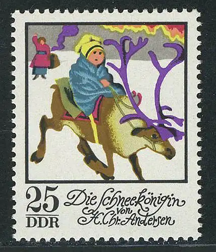 1805 Märchen Die Schneekönigin 25 Pf **