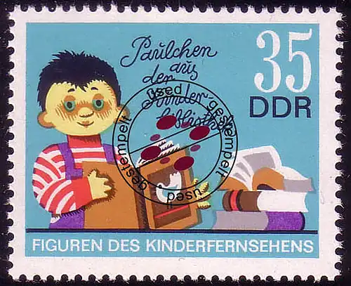 1812 Kinderfiguren Paulchen 35 Pf O