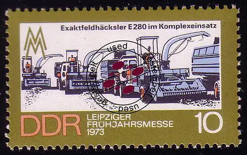 1832 Leipziger Frühjahrsmesse 10 Pf O gestempelt