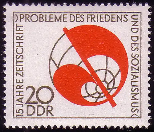 1877 Probleme des Friedens + Sozialismus 20 Pf **