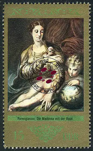 1893 Collection de peintures Dresde Parmigianino 15 Pf O Tamponné