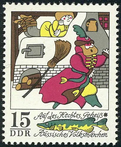 1903 Märchen Auf des Hechtes Geheiß 15 Pf **