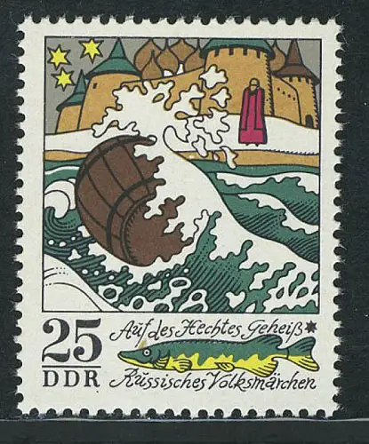 1905 Fêtes Sur le brochet Envoye 25 Pf **