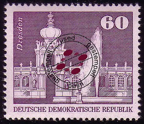 1919 Construction en RDA Porte de la Couronne 60 Pf O