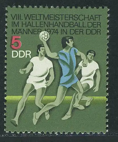 1928 Hallenhandball-WM Torwurf 5 Pf **