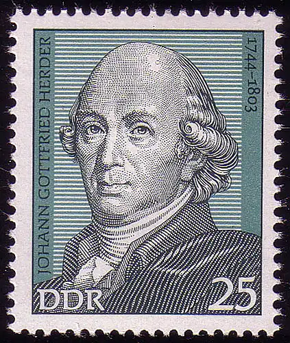 1944 Persönlichkeiten Johann von Herder 25 Pf **