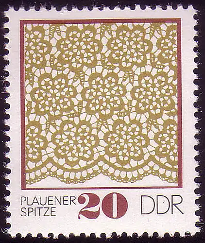 1964 Plauener Spitze 20 Pf **