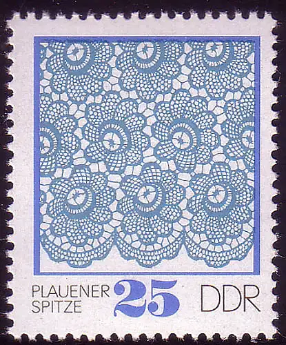 1965 Plauerer Bout 25 Pf **