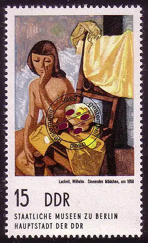 2002 Staatliche Museen Berlin 15 Pf O gestempelt