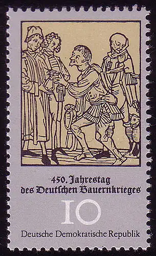 2014 Bauernkriege 10 Pf  **