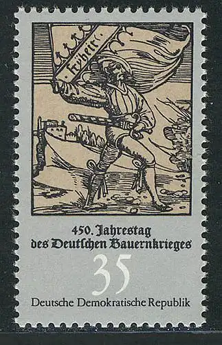 2017 Bauernkriege 35 Pf  **