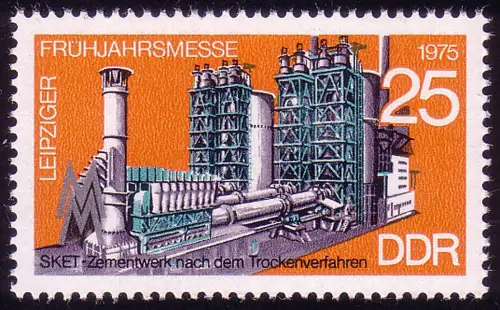 2024 Leipziger Frühjahrsmesse 25 Pf 1975 **