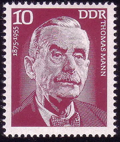 2026 Bedeutende Persönlichkeiten 10 Pf Thomas Mann **