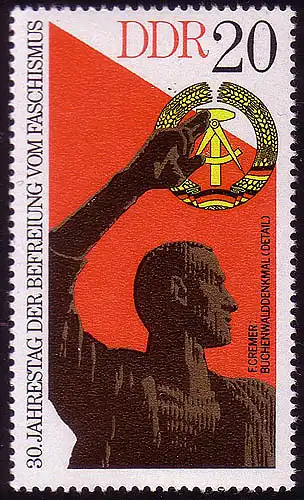 2039 Libération du fascisme 20 Pf **