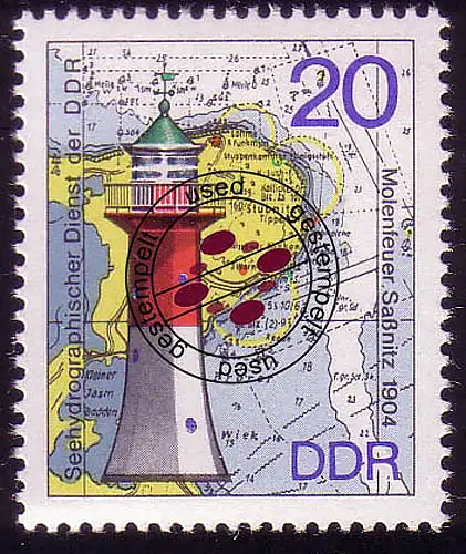 2047 Leuchttürme 20 Pf O