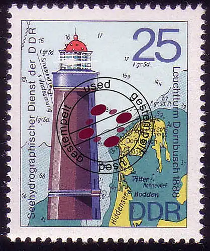 2048 Leuchttürme 25 Pf O