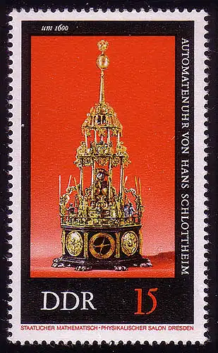 2057 Vieilles montres 15 Pf **