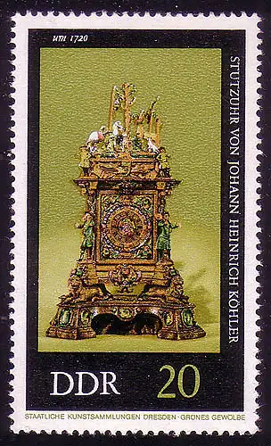 2058 vieilles montres 20 Pf **