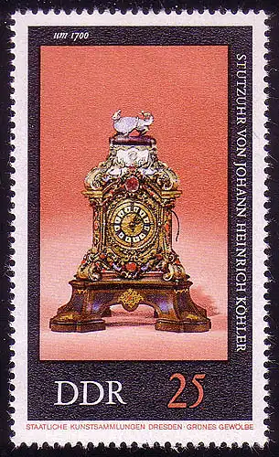 2059 Alte Uhren 25 Pf **